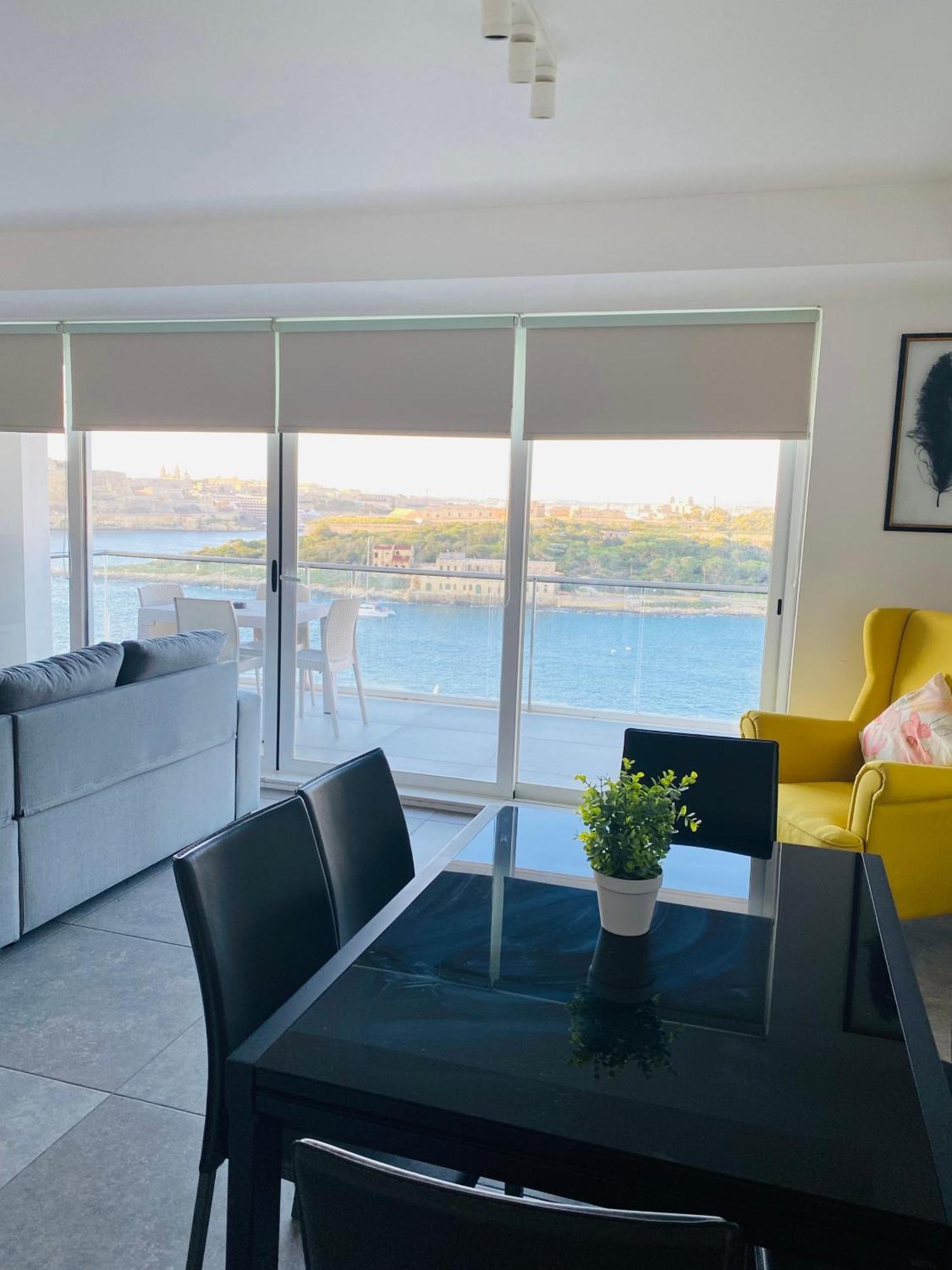 Sliema Seaview & Seafront- Apt 9, 49 Tigne Point Mansions Eksteriør billede